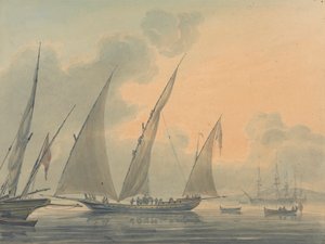 地中海での配送 作： Robert Cleveley