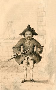 Chevalier Desseasau、彼の虚栄心のために注目に値する、1821年。 作： Robert Cooper