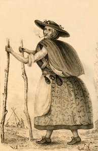 ジェニーダーニー、カンバーランドの注目すべき人物、1821年。 作： Robert Cooper