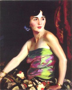 スペイン人ダンサーイソリーナマルドナド、1921年 作： Robert Cozad Henri