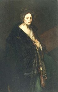 Manteauの女性 作： Robert Cozad Henri
