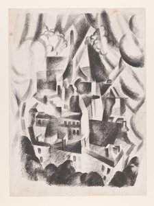 パリ（オブジェクトの原題） 作： Robert  Delaunay