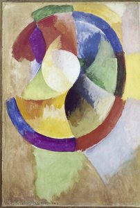 円形、太陽第 2 作： Robert Delaunay