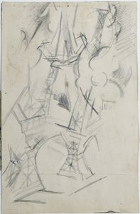 エッフェル塔 作： Robert Delaunay