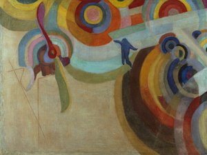 ブレリオ2世へのオマージュ 作： Robert Delaunay