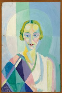 ハイム夫人の肖像 作： Robert Delaunay