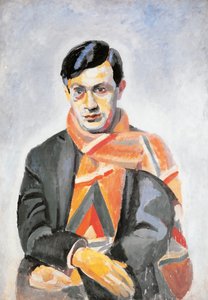 トリスタン・ツァラの肖像 作： Robert Delaunay
