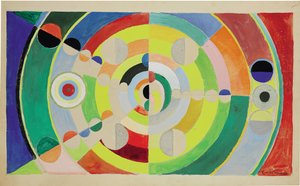 レリーフディスク 作： Robert Delaunay