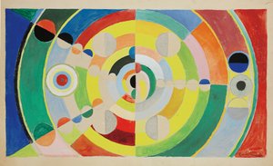レリーフディスク 作： Robert Delaunay