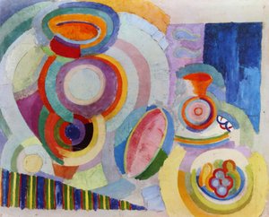 Robert Delaunay 静物画 ポルトガル語 作： Robert Delaunay