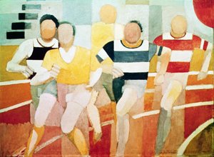 ランナー 作： Robert Delaunay