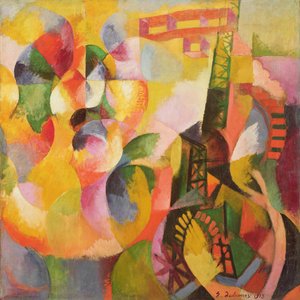 太陽の塔、飛行機 作： Robert Delaunay