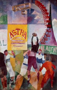 カーディフチーム 作： Robert Delaunay