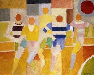 ランナーズ 作： Robert Delaunay