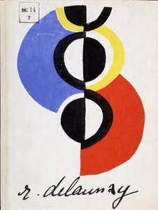展覧会カタログの表紙。 ベール 作： Robert Delaunay