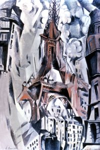 エッフェル塔 作： Robert Delaunay