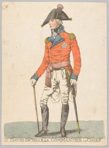 デビッド・ダンダス卿、KB、最高司令官 作： Robert Dighton