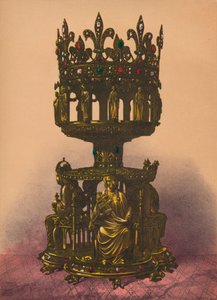銀色の金の神社、1893年。 作： Robert Dudley