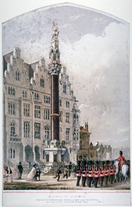 Broad Sanctuary、ウェストミンスター、ロンドン、c1865 作： Robert Dudley