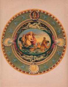 マジョリカ焼の高原、1863年。 作： Robert Dudley