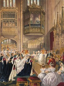 ウィンザーのセント・ジョージ礼拝堂での結婚式 作： Robert Dudley