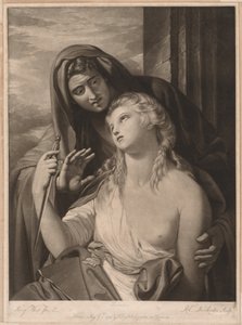 ルクレティアの死、1770年。 作： Robert Dunkarton