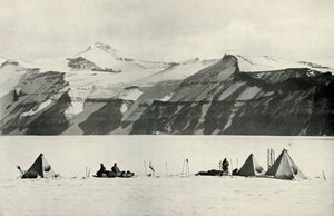 1913年12月20日、1913年、1913年の野営地キャンプ 作： Robert Falcon Scott