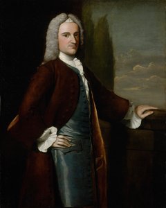 トーマス・ホプキンソン、1746年。 作： Robert Feke