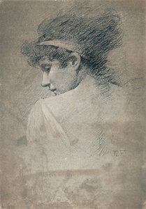 女性研究、c1895、1897 作： Robert Fowler