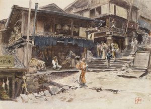伊香尾の街I、1890