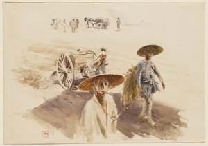 散水車 作： ロバートフレデリックブルーム