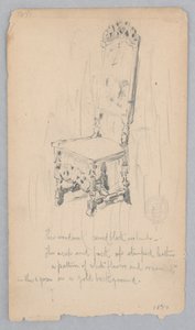 椅子 作： Robert Frederick Blum