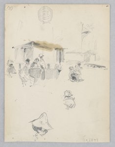 マーケットシーン 作： Robert Frederick Blum