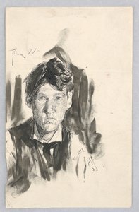ケニオン・コックスの肖像 作： Robert Frederick Blum