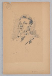 自画像 作： Robert Frederick Blum
