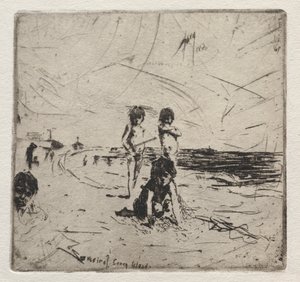 コニーアイランドのお土産 作： Robert Frederick Blum