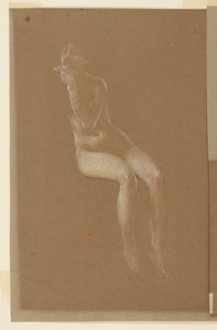 座っている女性のための習作、「ヴィンテージ フェスティバル」、メンデルスゾーン グリー クラブ、ニューヨーク、ニューヨーク