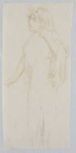 Study for a woman, “Vintage Festival”, Mendelssohn Glee Club, ニューヨーク, NY 作： Robert Frederick Blum