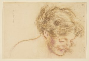 Study for a woman, “Vintage Festival”, Mendelssohn Glee Club, ニューヨーク, NY 作： Robert Frederick Blum