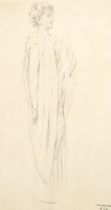 Moods to Music壁画のためのドレープされた女性像の研究 作： Robert Frederick Blum