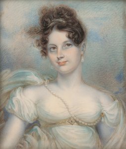 Manigault Heyward Susan Hayne Simmons夫人1813年。 作： Robert Fulton