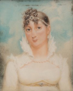 スティーブンヴァンレンセリアー3世コーネリアパターソン夫人1810年。 作： Robert Fulton