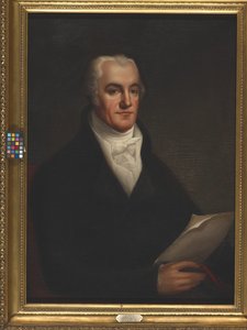 ジョエル・バーロウの肖像（キャンバスに油彩） 作： Robert Fulton