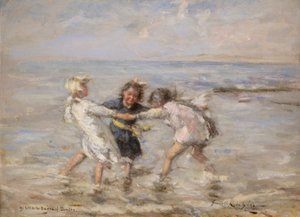 海のはしゃぐ（船内の油） 作： Robert Gemmell Hutchison