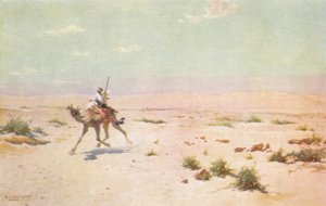 砂漠の宅配便、c1880、1904 作： Robert George Talbot Kelly