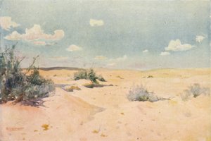 Tel-El-Kebir、c1880、1904での砂漠の研究 作： Robert George Talbot Kelly