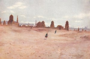 ハリフの墓での挨りだらけの日、c1880、1904 作： Robert George Talbot Kelly