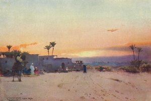 フェラ村、1880年、1904年 作： Robert George Talbot Kelly