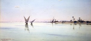 ナイル川の昼間 作： Robert George Talbot Kelly