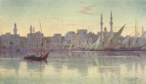 ダミエッタの早朝、1880年、1904年 作： Robert George Talbot Kelly